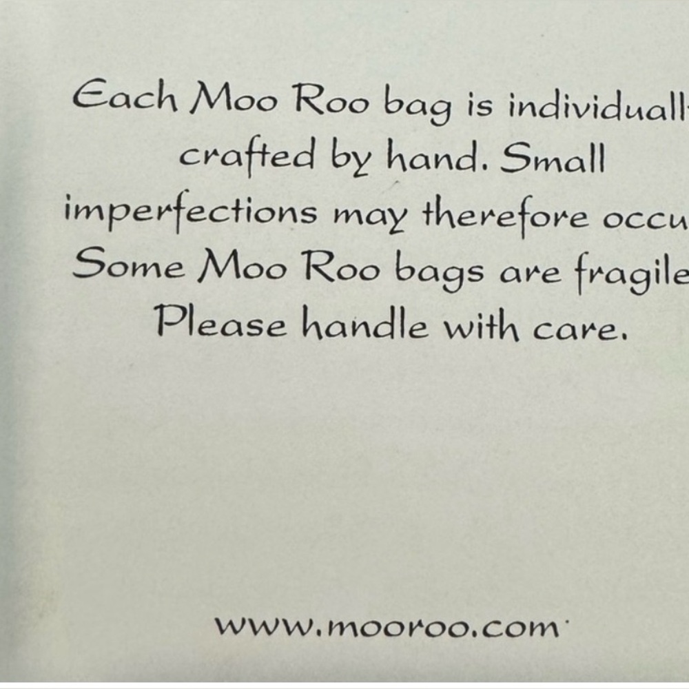 Moo Roo handbag/clutch - Picture 7 of 7